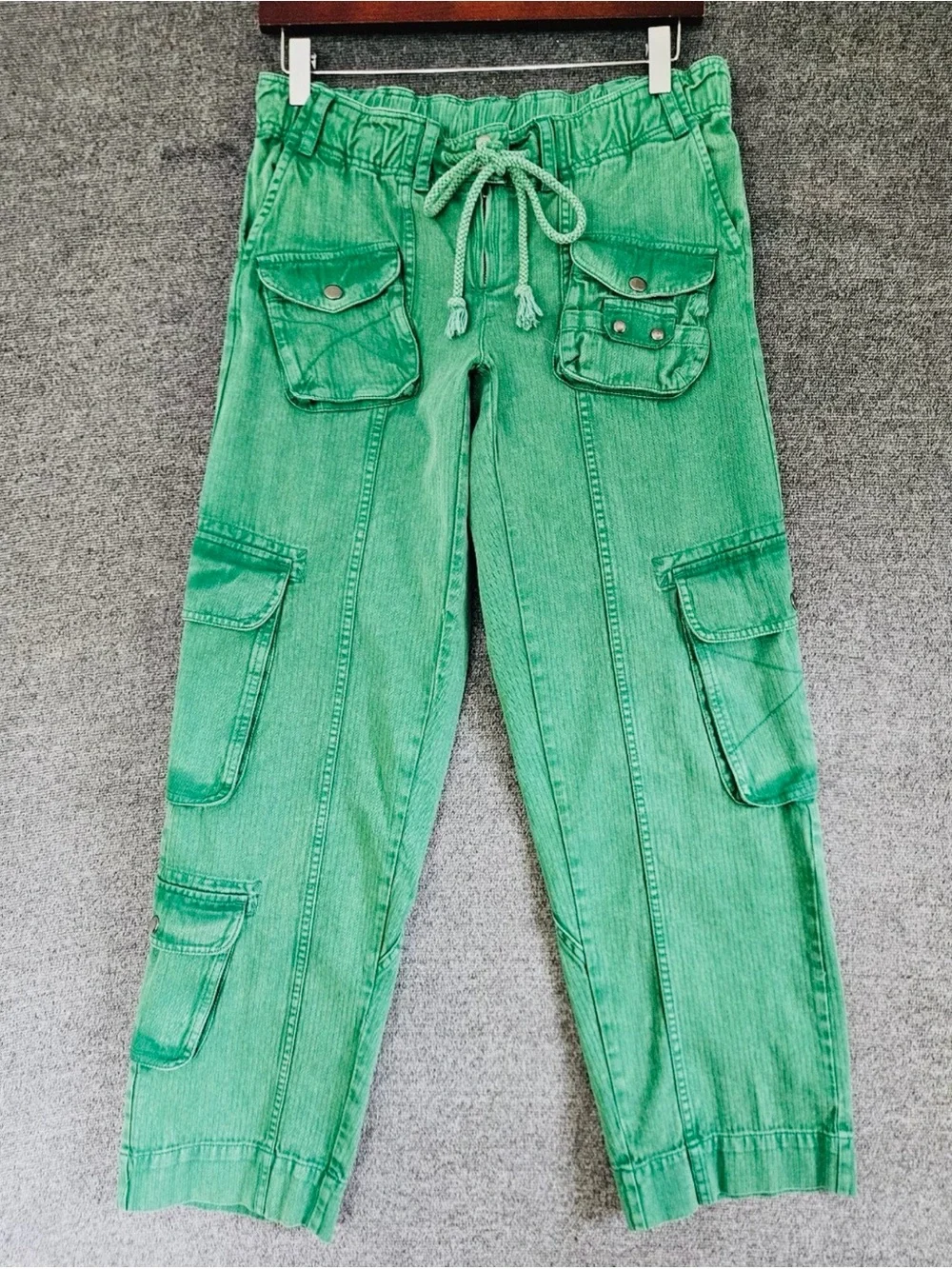 Free People Tahiti Cargo Drawstring Pants XS